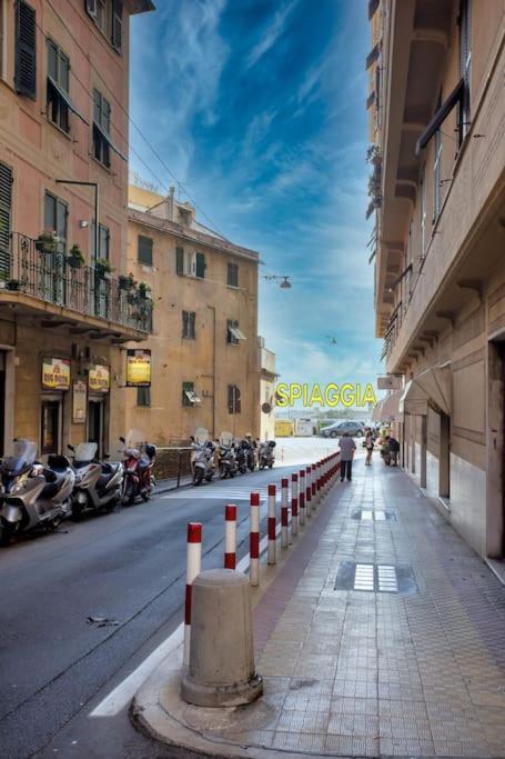La Reggia Del Mar - Genova Sturla, Mare E Gaslini Leilighet Eksteriør bilde